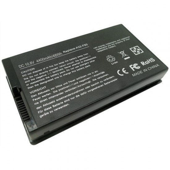 BT-AS49 Asus X61 X85 F80 11,10V 4400mAh Uyumlu Notebook (Laptop) Bataryası Pili