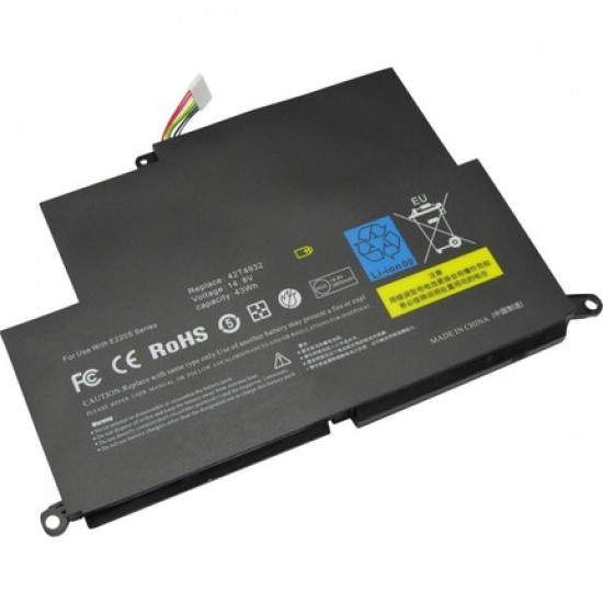 BT-LN18 Lenovo Thinkpad E220S 14,80V 3000mAh Uyumlu Notebook (Laptop) Bataryası Pili