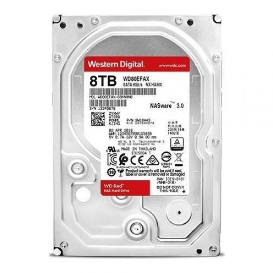 HDD-284 Western Digital Red 8Tb 5400Rpm 256Mb Hdd