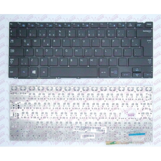 KL-SA40 Samsung NP905 Uyumlu Beyaz Türkçe Notebook (Laptop) Klavyesi