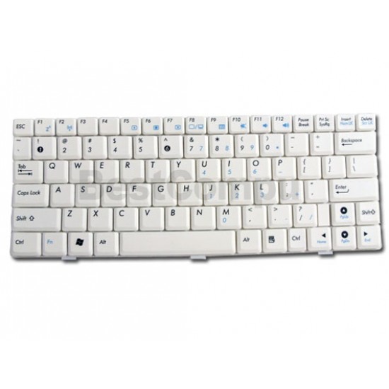 KL-AS30 Asus Eeepc 1000 Uyumlu Beyaz İngilizce Notebook Laptop Klavyesi