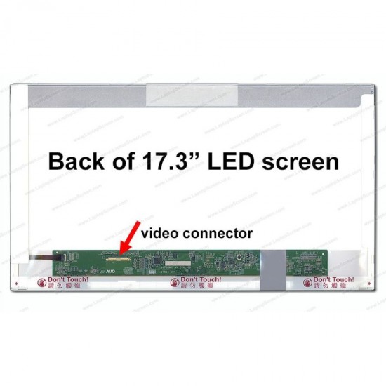 LCD-300 17,3" Wxga HD 40 Pin Led Notebook Panel 1600x900